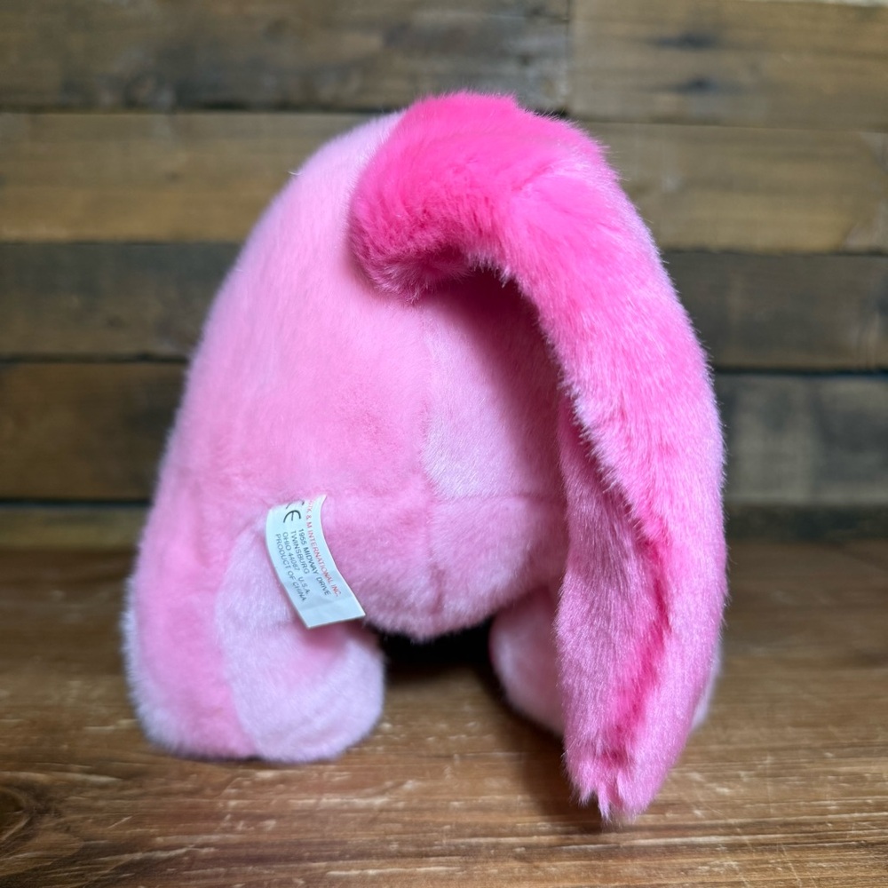 Wild Republic K&M International Vibes Pink Cat With Blue Eyes Plush - Picture 3 of 8